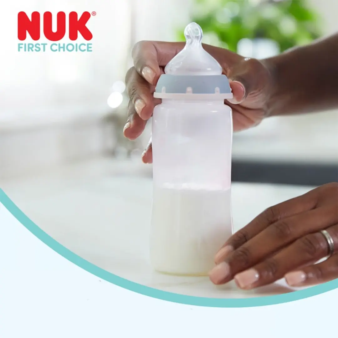 NUK First Choice Babyfles 300ml - Temperatuurcontrole - Multicolor