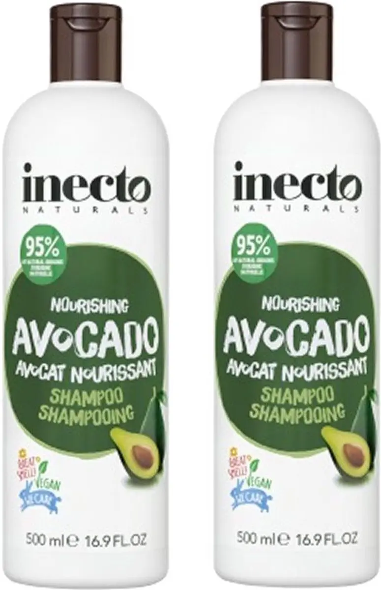 Inecto Avocado Shampoo 2x500ml