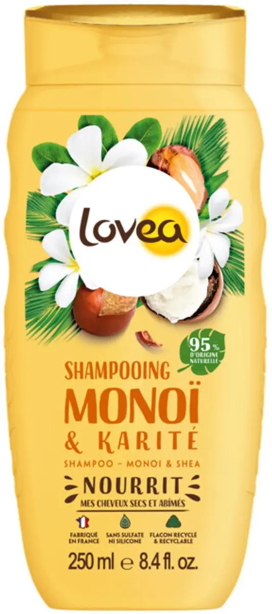 Lovea Monoï & Shea Shampoo 6x250ml