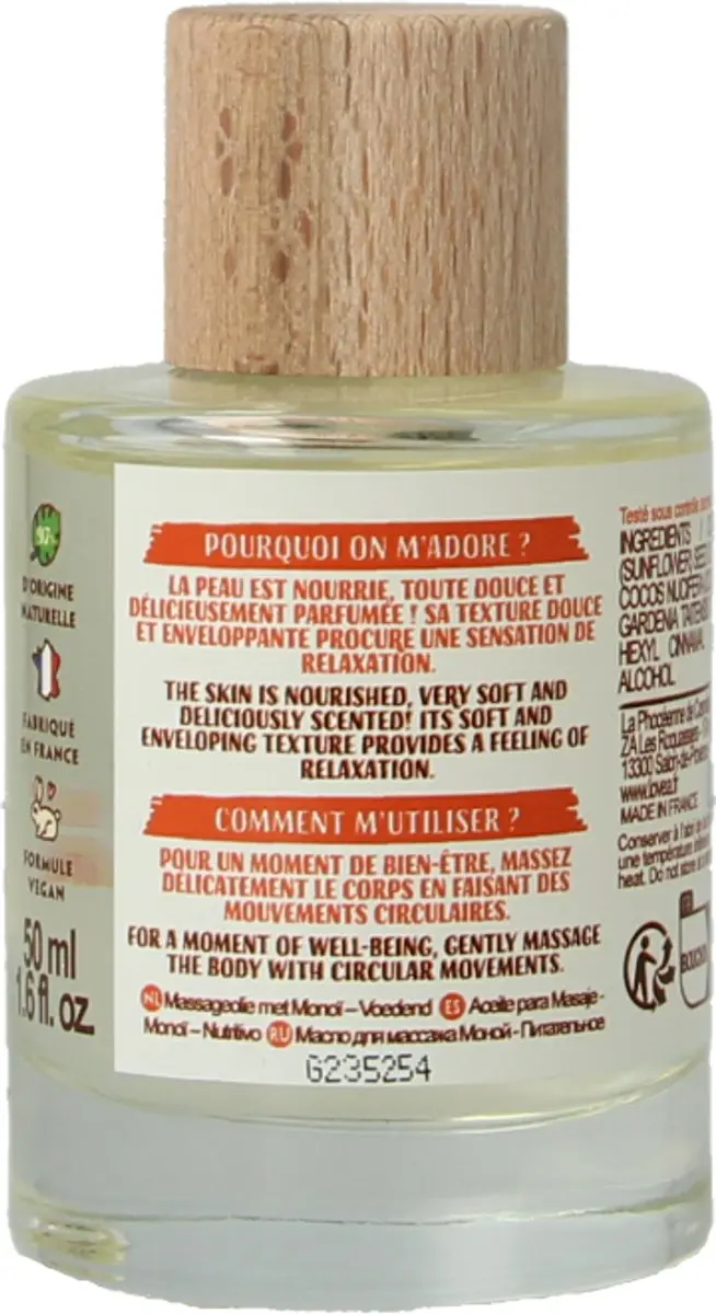 Lovea Monoi Massageolie 50ml