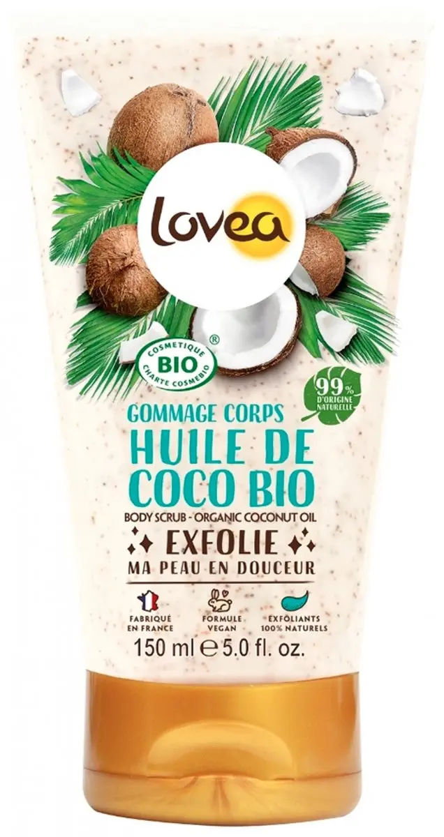 Lovea Biologische Body Scrub Kokos 150ml