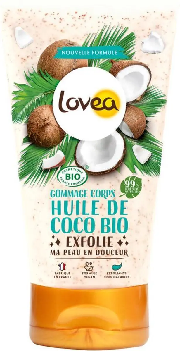Lovea Biologische Body Scrub Kokos 150ml