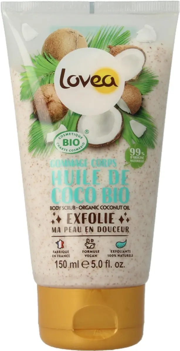 Lovea Biologische Body Scrub Kokos 150ml