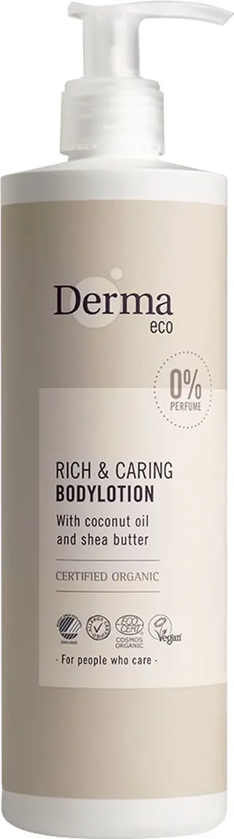 Derma Eco Bodylotion 400ml - Parfumvrij