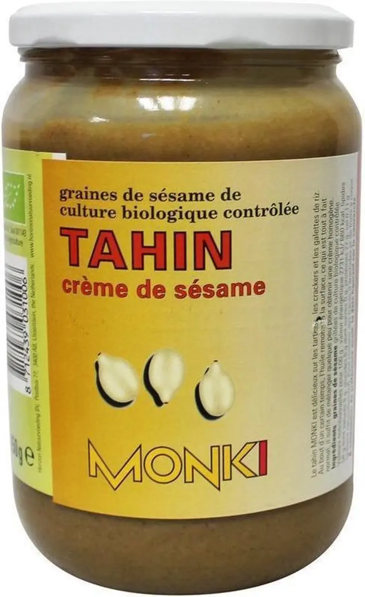Monki Tahin Zonder Zout 6x650g