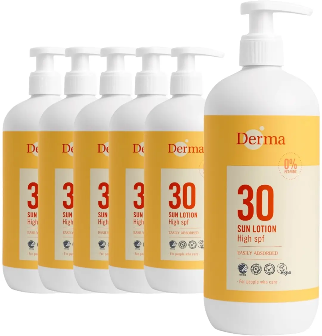 Derma Sun Zonnebrand SPF30 6x500ml