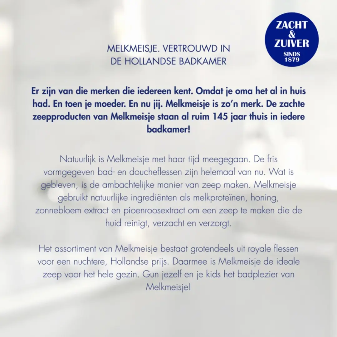 Melkmeisje Bad en Douche Crème Zonnebloem 2000ml