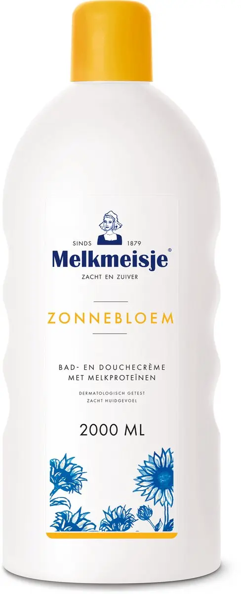 Melkmeisje Bad en Douche Crème Zonnebloem 2000ml
