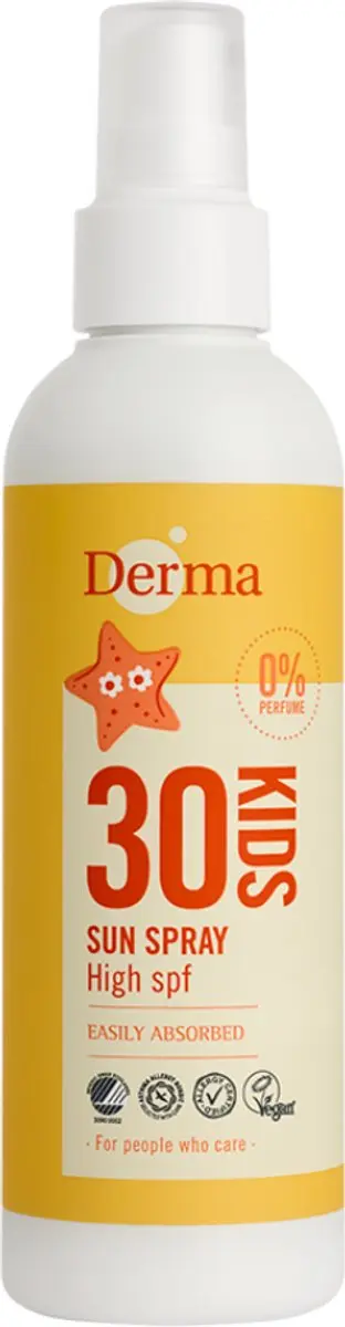 Derma Sun Kids Zonnebrandspray SPF30 150ml