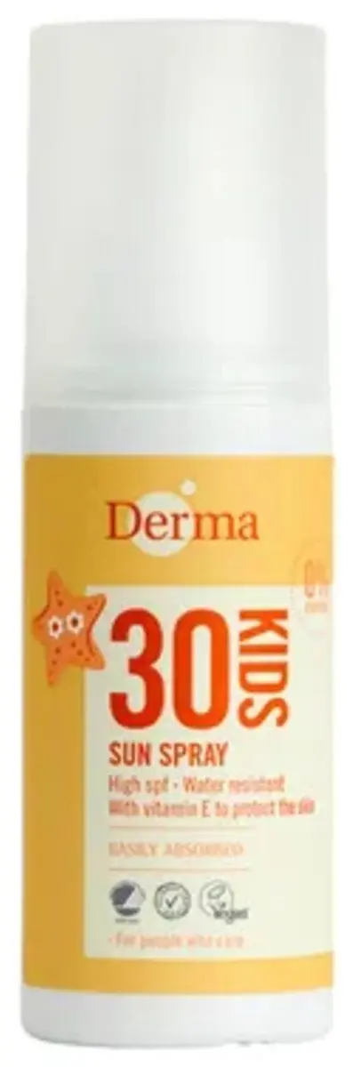 Derma Sun Kids Zonnebrandspray SPF30 150ml - Waterbestendig