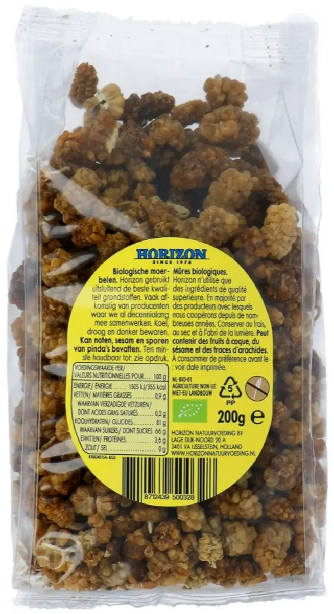 Horizon Moerbeien Bio 200g