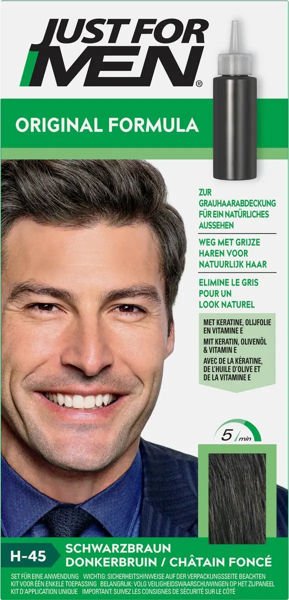 Just For Men Original Haarkleuring H45 Donkerbruin