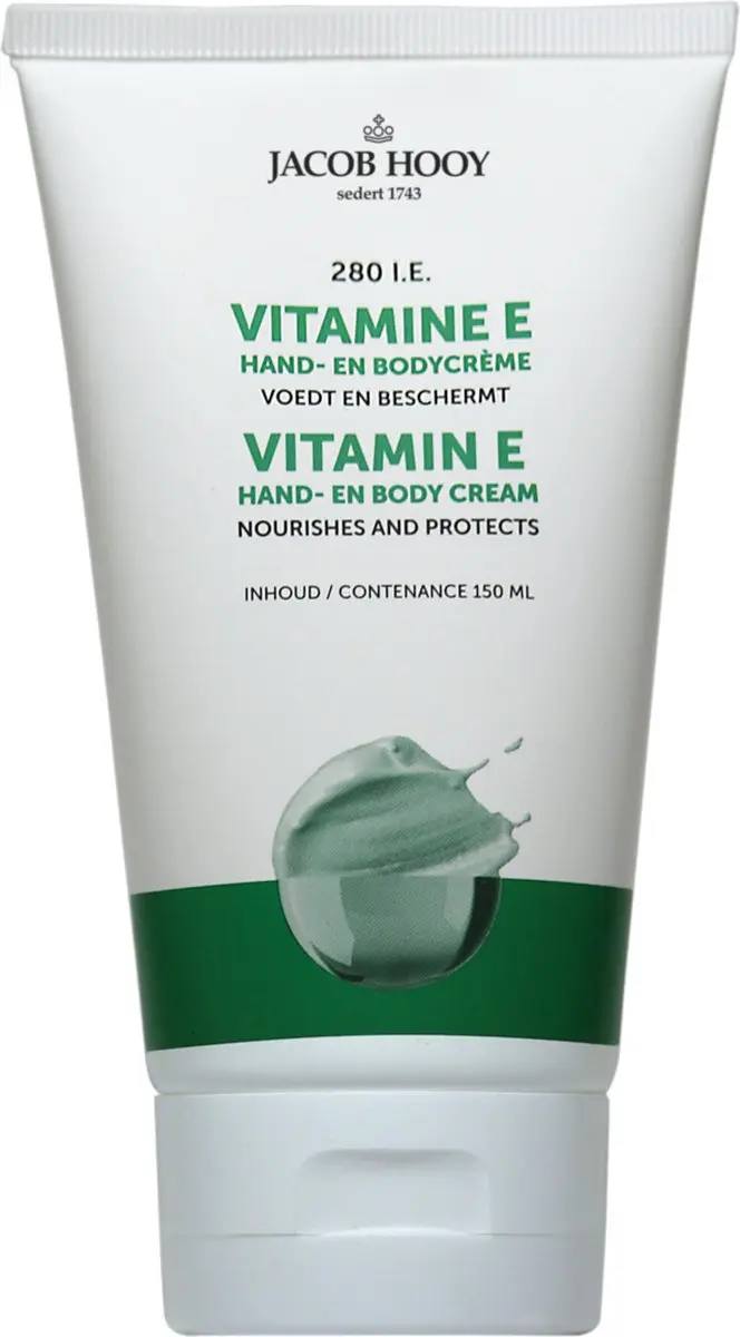 Jacob Hooy Vitamine E Crème 150ml