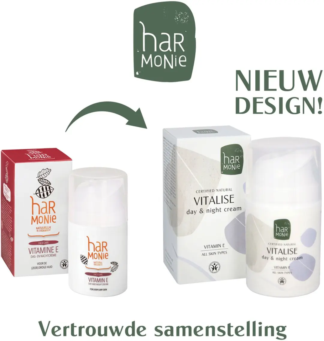 Harmonie Day-Night Crevit E 50ml - Dag- en nachtcrème