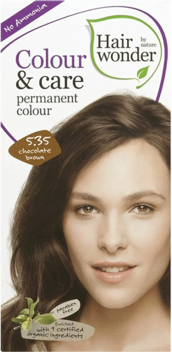 Hairwonder Colour & Care 5.35 Choco Brown Haarverf 100ml