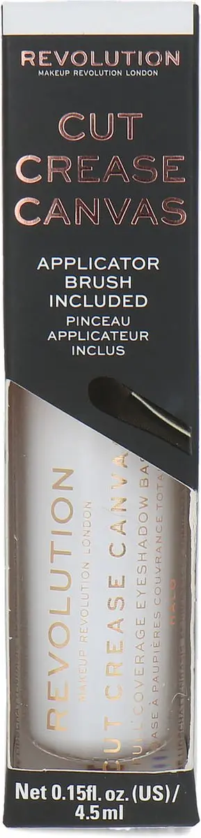 Makeup Revolution Cut Crease Canvas Oogschaduw Primer Halo White