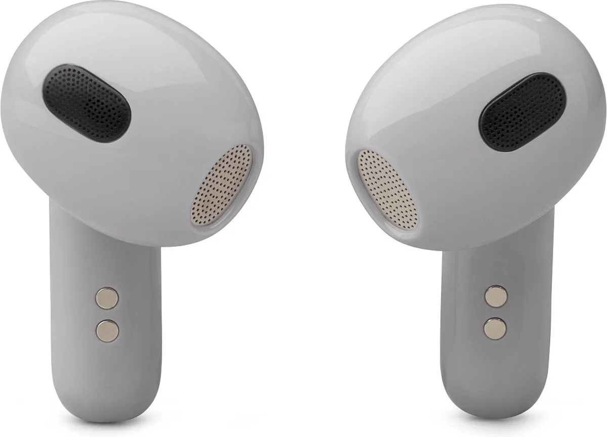 JBL Live Flex 3 JBLLIVEFLEX3SIL Noise Cancelling Oordopjes - Zilver