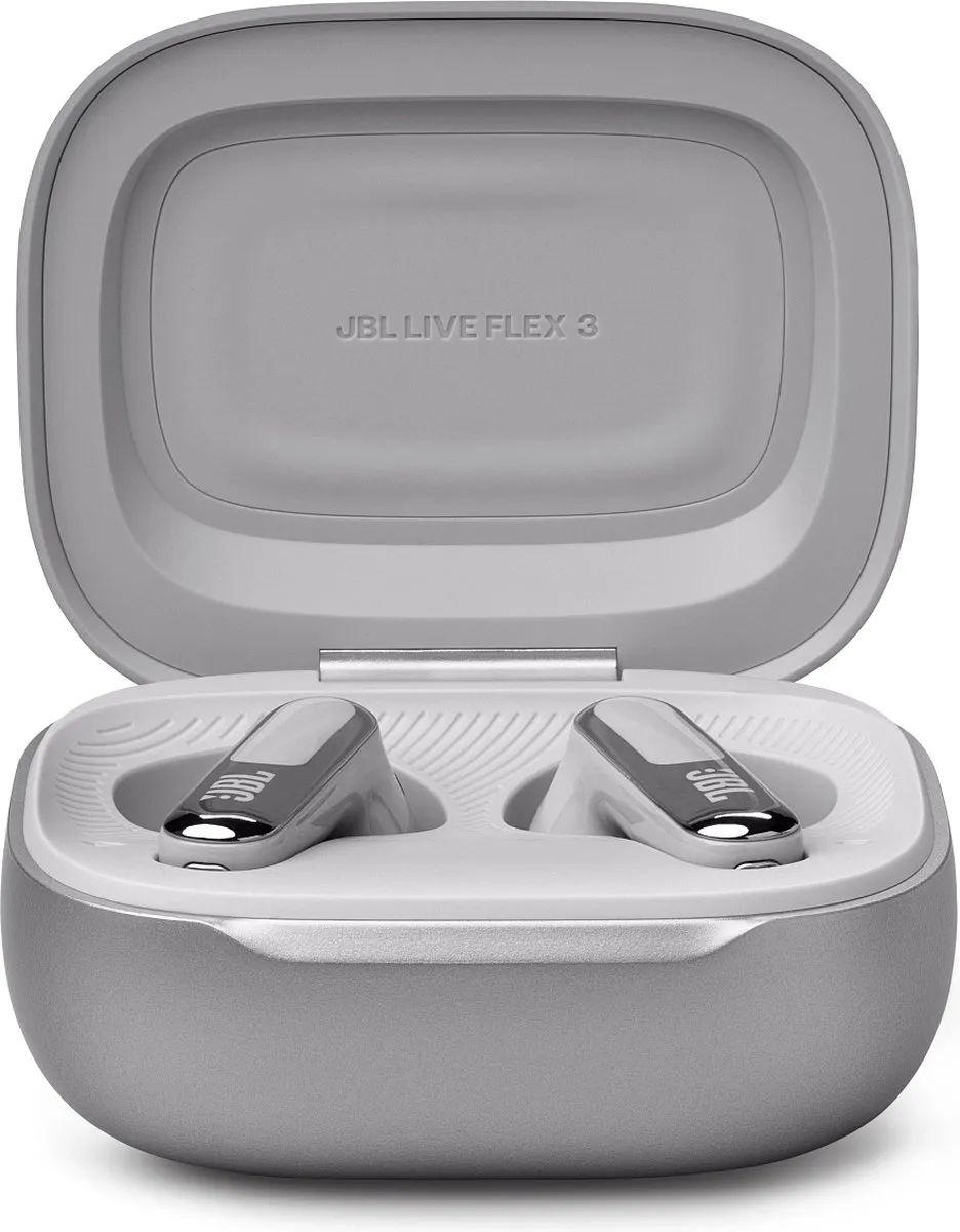 JBL Live Flex 3 JBLLIVEFLEX3SIL Noise Cancelling Oordopjes - Zilver