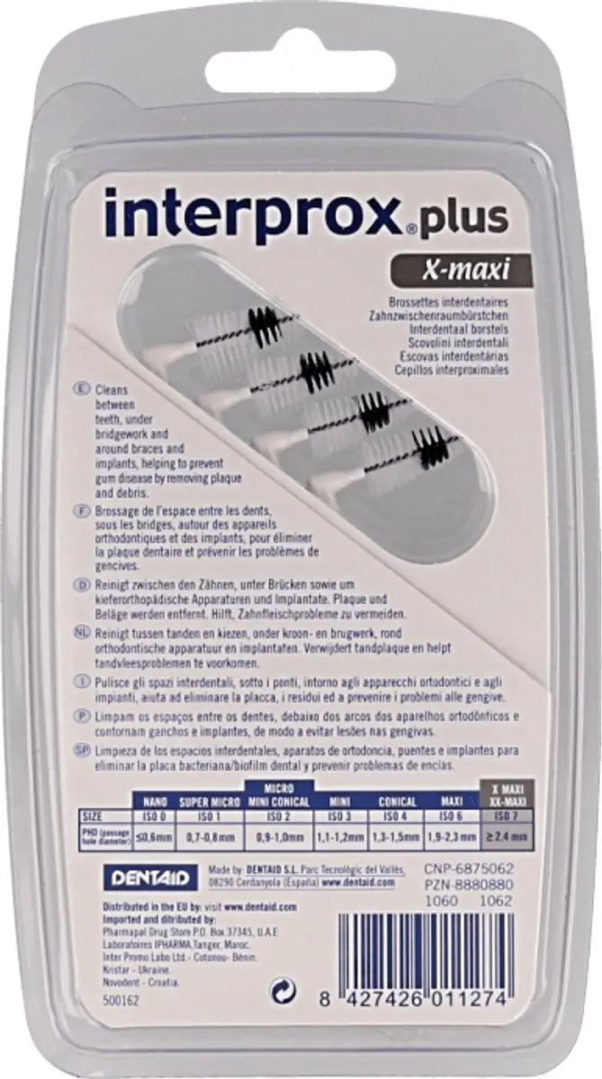 Interprox Plus X Maxi Conische Ragers - 4 Stuks