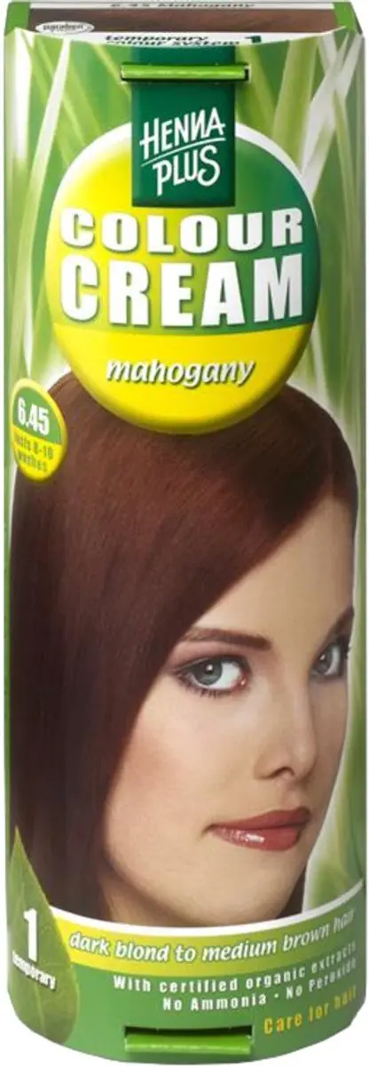 Hennaplus Kleurcrème 6.45 Mahonie