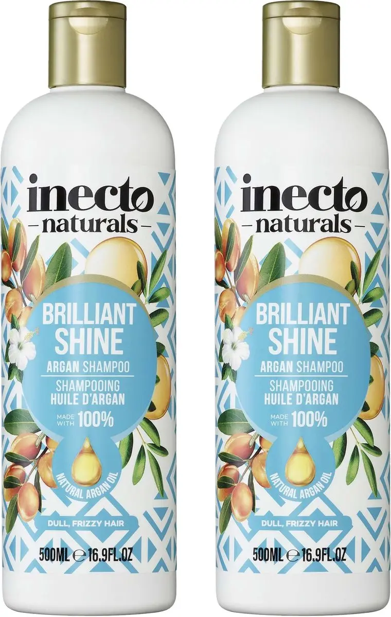 Inecto Argan Shampoo 2x500ml