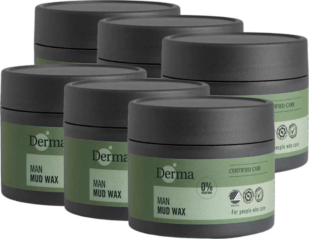 Derma Eco Man Haar Wax 6x75ml
