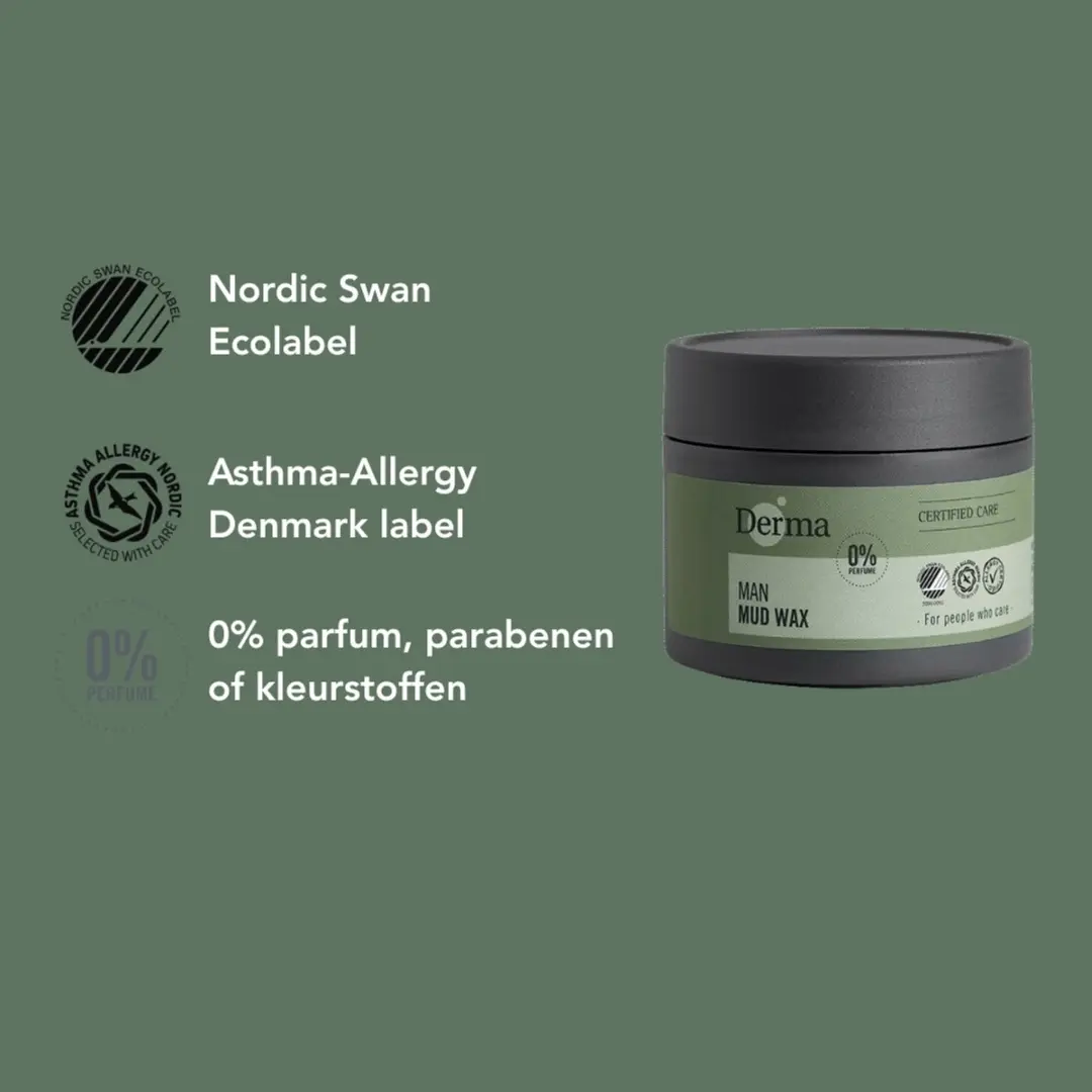 Derma Eco Man Haar Wax 6x75ml - Sterke Fixatie