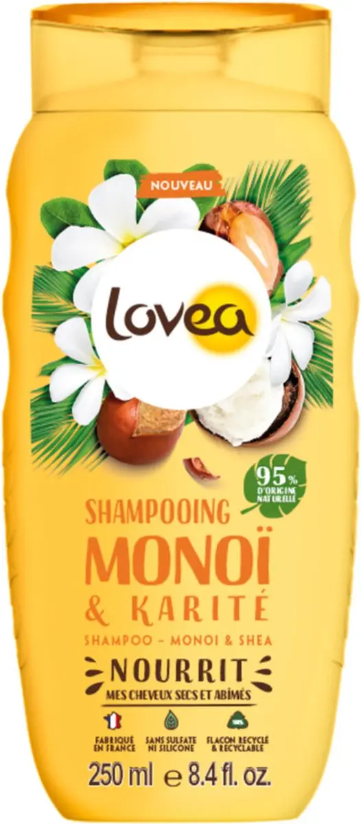 Lovea Monoï & Shea Shampoo & Conditioner 2x250ml