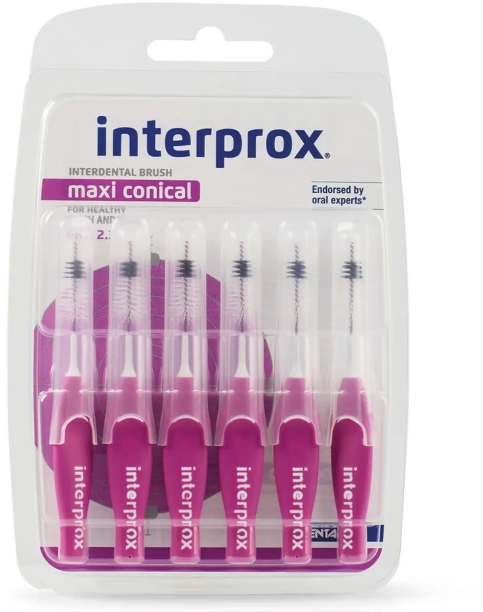 Interprox Ragers Maxi Conical 2.3 Paars - 18 Stuks