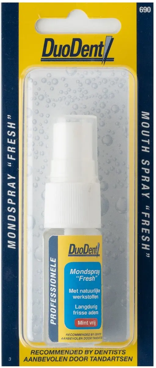 Duodent Mondspray Fresh Mintvrij 11ml