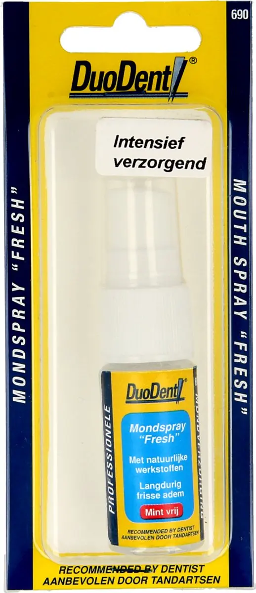 Duodent Mondspray Fresh Mintvrij 11ml
