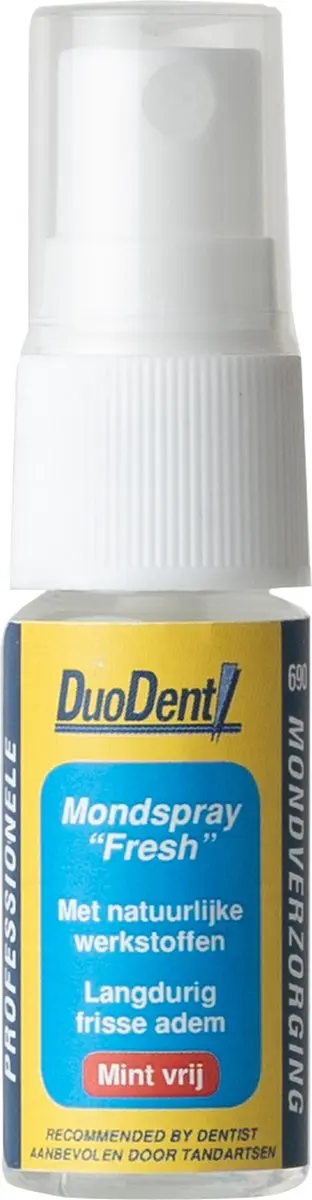 Duodent Mondspray Fresh Mintvrij 11ml