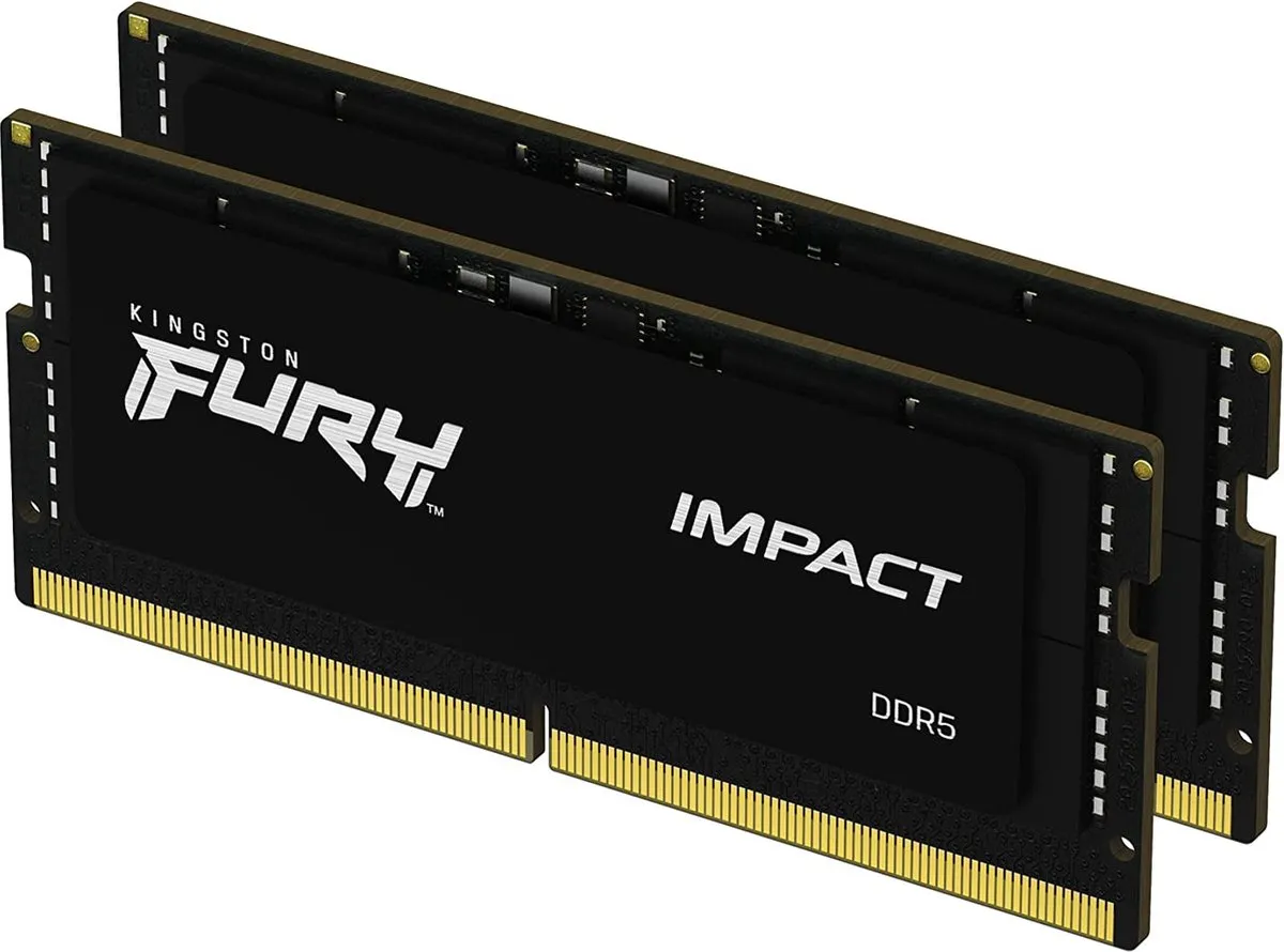 Kingston Fury Impact KF548S38IBK2-32 Laptopgeheugen 32GB DDR5 4800MT/s