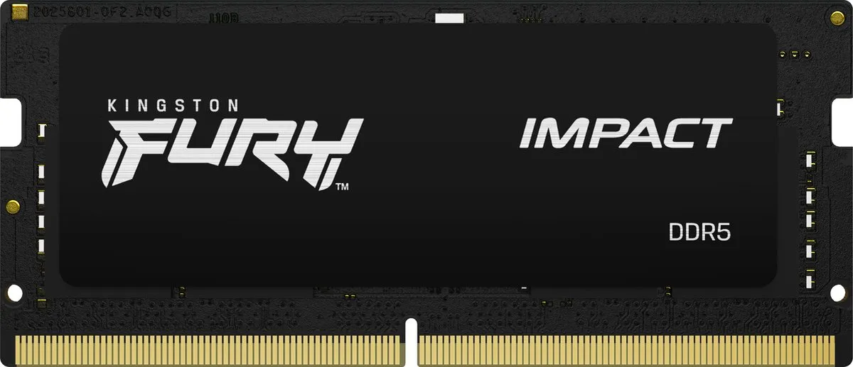 Kingston Fury Impact KF548S38IBK2-32 Laptopgeheugen 32GB DDR5 4800MT/s