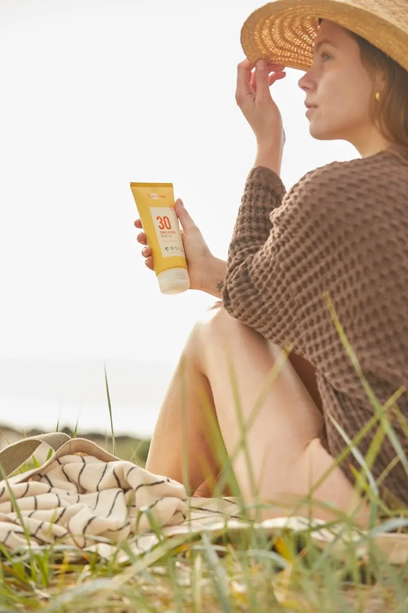 Derma Sun Zonnebrand SPF30 500ml - Waterbestendig - Parfumvrij