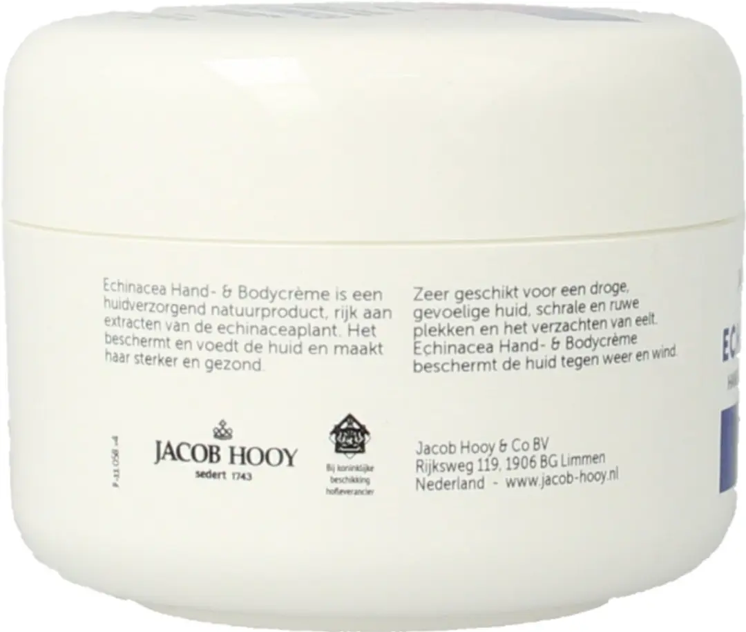 Jacob Hooy Echinacea Hand- & Bodycrème 200ml