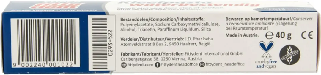 Fittydent Kleefpasta 40ml