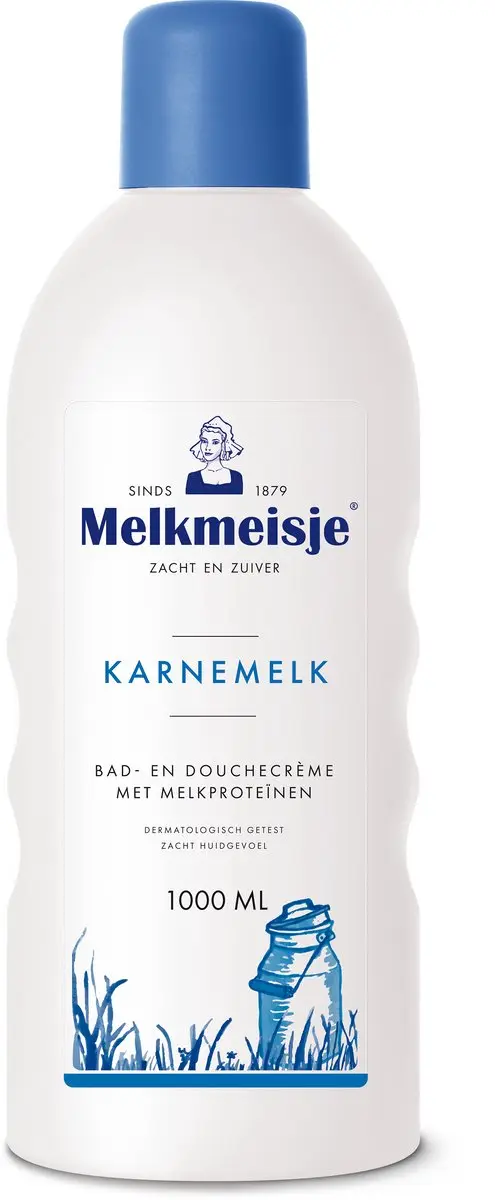 Melkmeisje Bad & Douche Karnemelk 1L