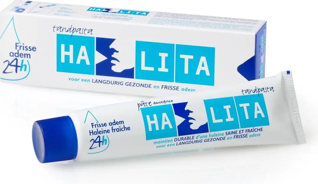 Halita Tandverzorgingspakket - Tongreiniger, Tandpasta & Mondspray - 3 Stuks
