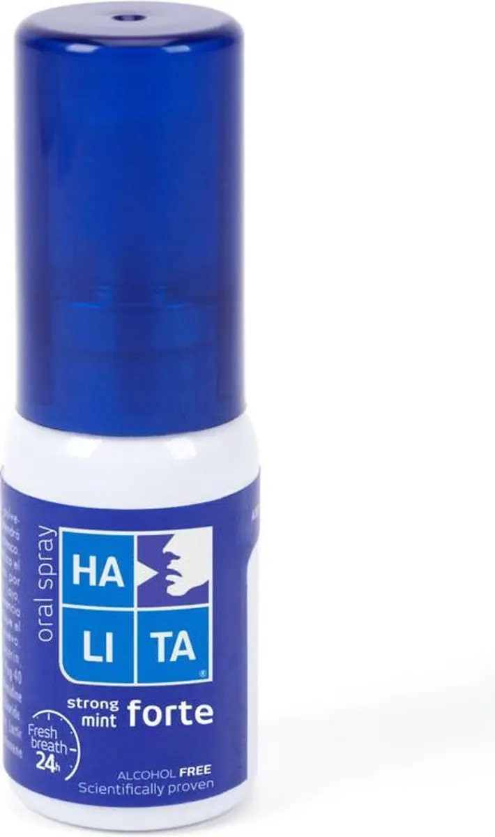 Halita Tandverzorgingspakket - Tongreiniger, Tandpasta & Mondspray - 3 Stuks