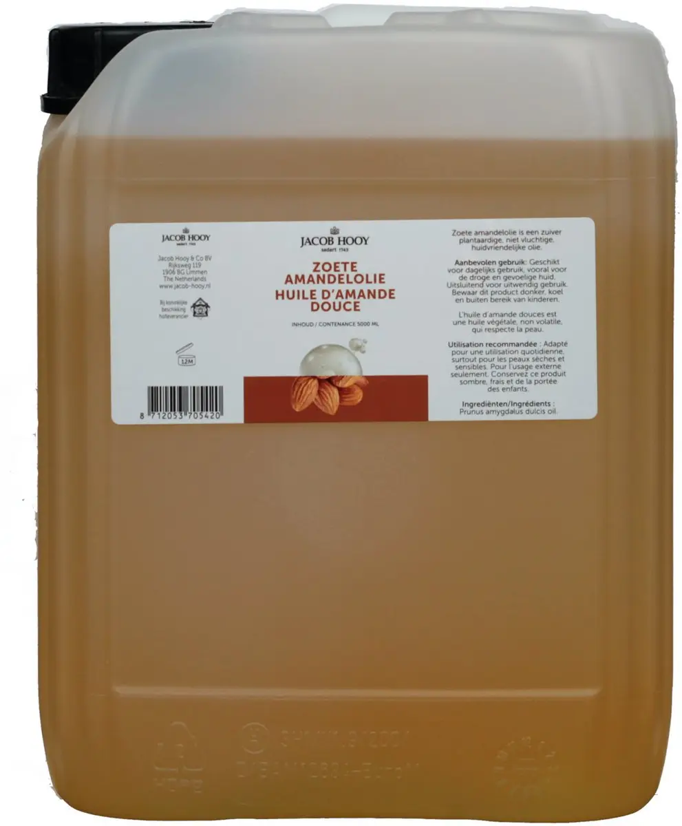 Jacob Hooy Amandelolie Zoet 5000ml