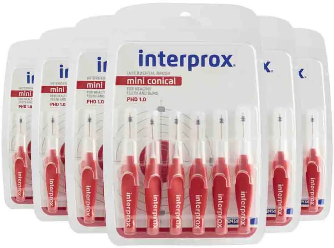 Interprox Ragers Mini Conical Rood PHD 1.0 - 36 Stuks