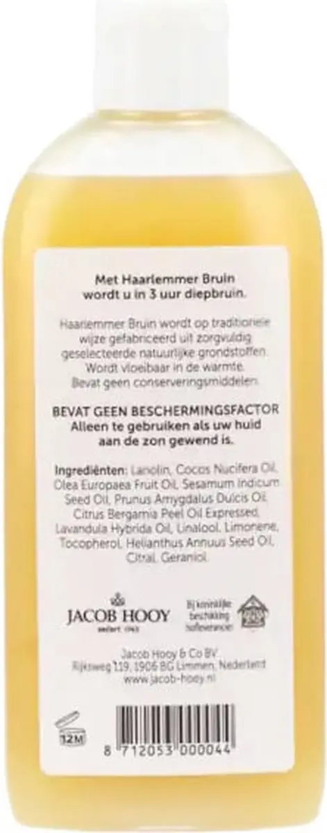 Jacob Hooy Haarlemmerbruin 250ml
