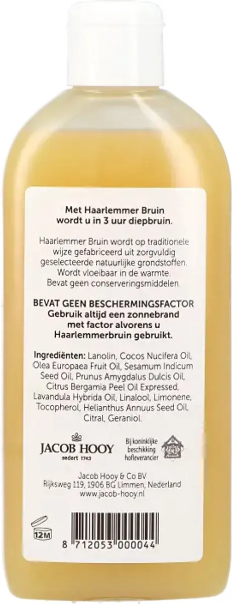 Jacob Hooy Haarlemmerbruin 250ml