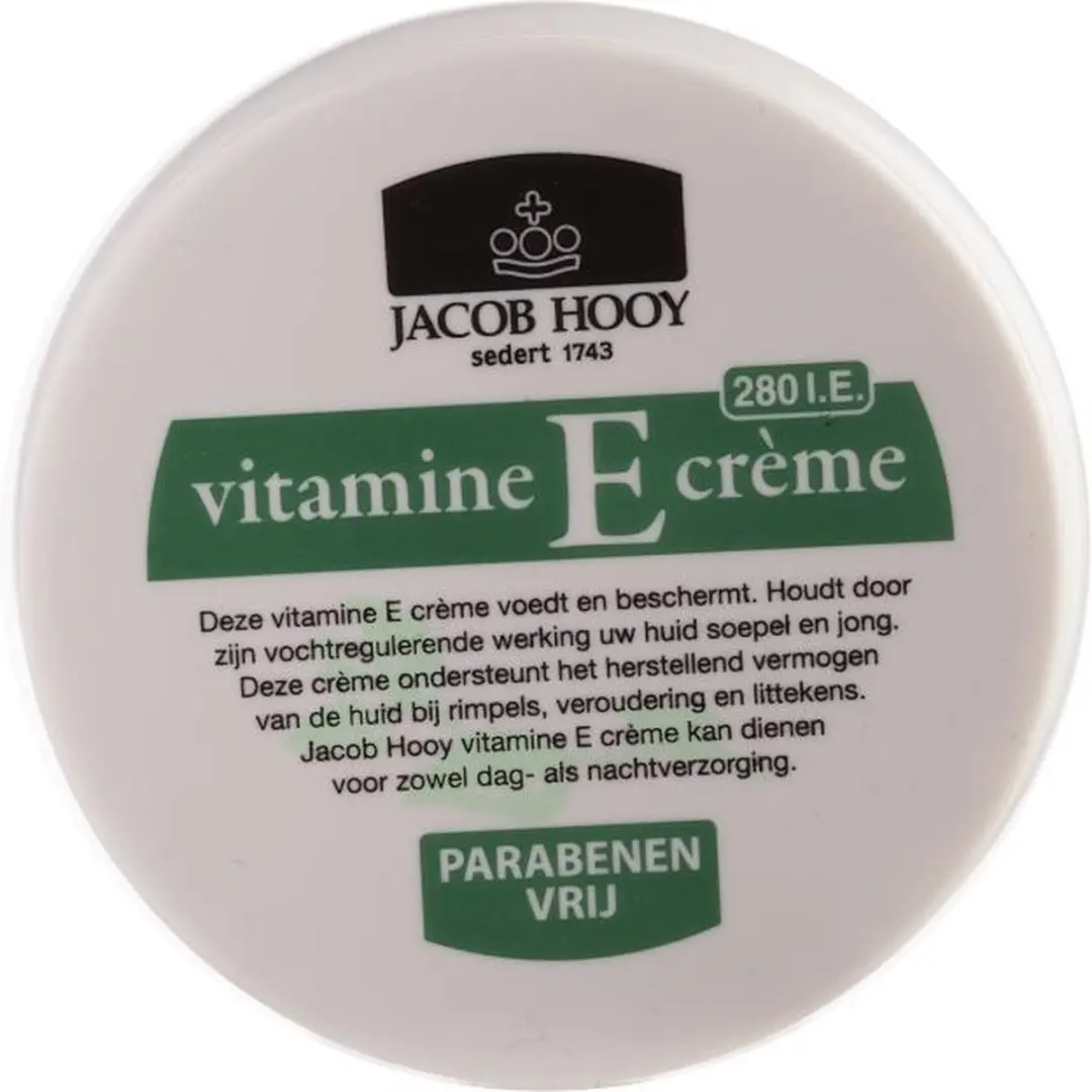 Jacob Hooy Vitamine E Crème 140g