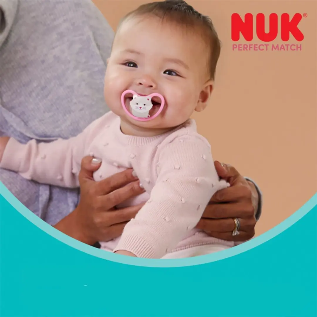 NUK Perfect Match Air Night Fopspeen - 6-18m - 2 Stuks