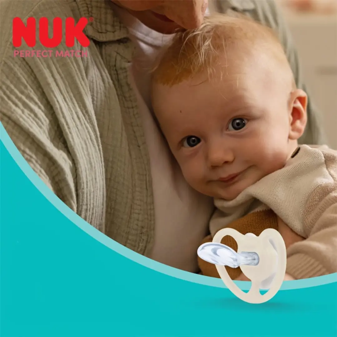 NUK Perfect Match Air Night Fopspeen - 6-18m - 2 Stuks