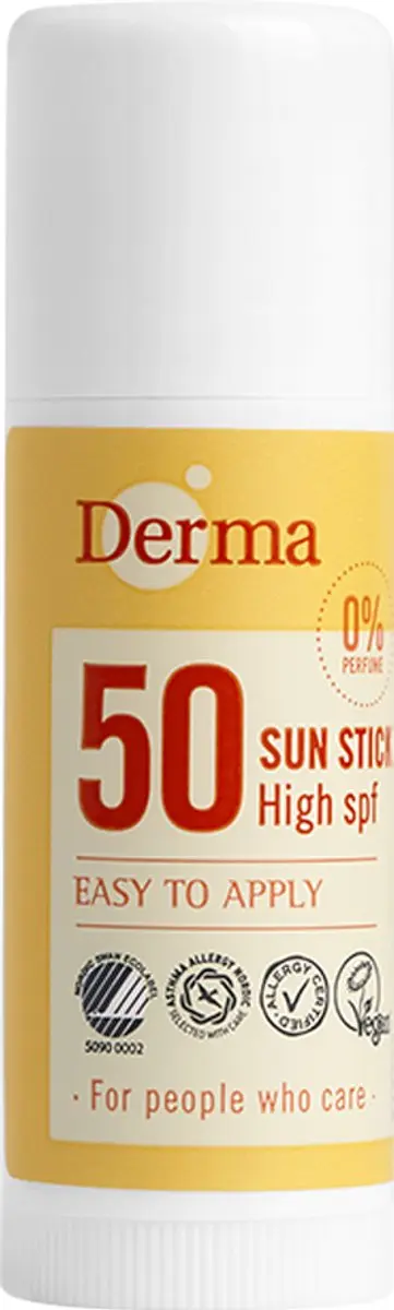 Derma Sun Zonnestick SPF50 36ml - Waterbestendig - Neus/Oren/Nek