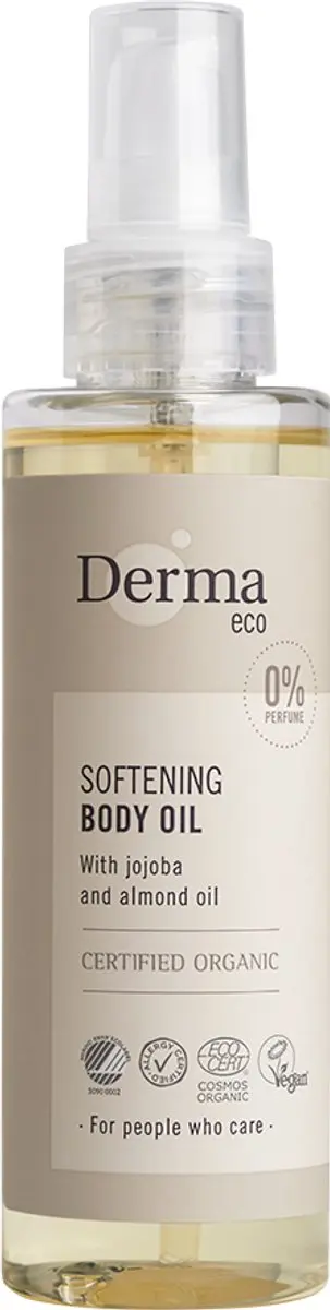 Derma Eco Lichaamsolie 150ml - Parfumvrij