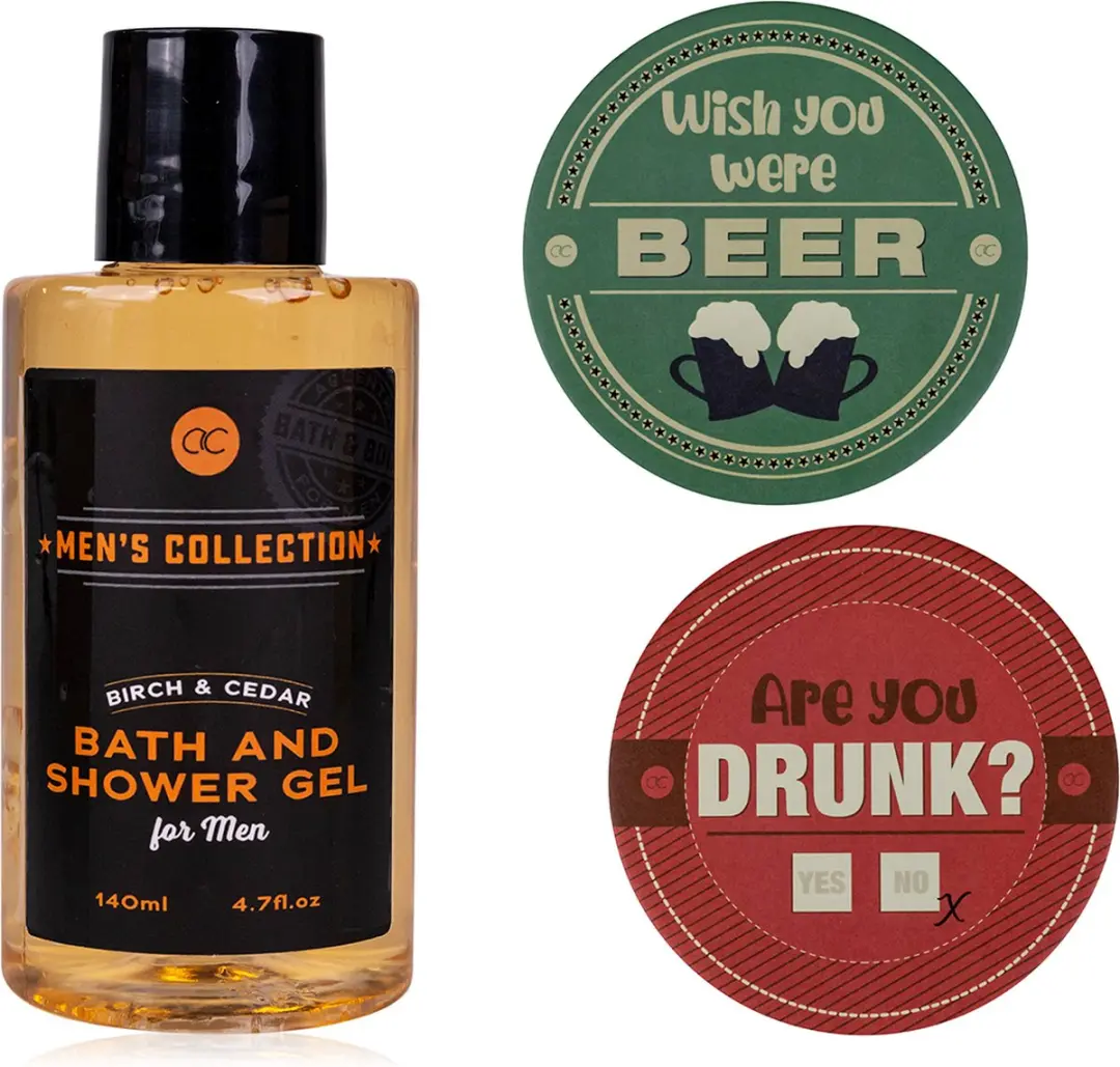 Accentra Birch & Cider Bad en Bier Viltjes
